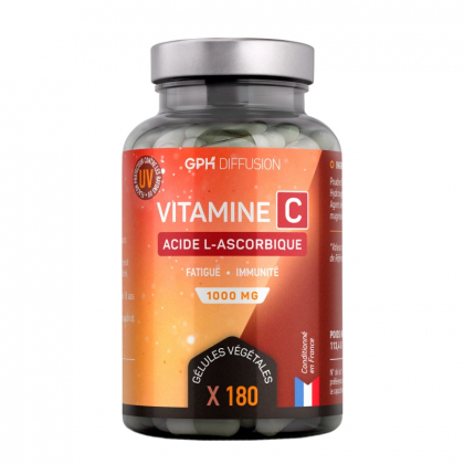 Vitamine C acide L-ascorbique 1000mg - 180g