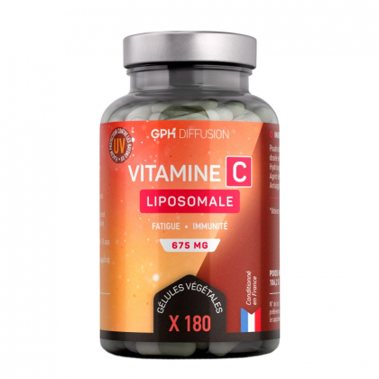 Vitamine C liposomale 675mg - 180 gélules