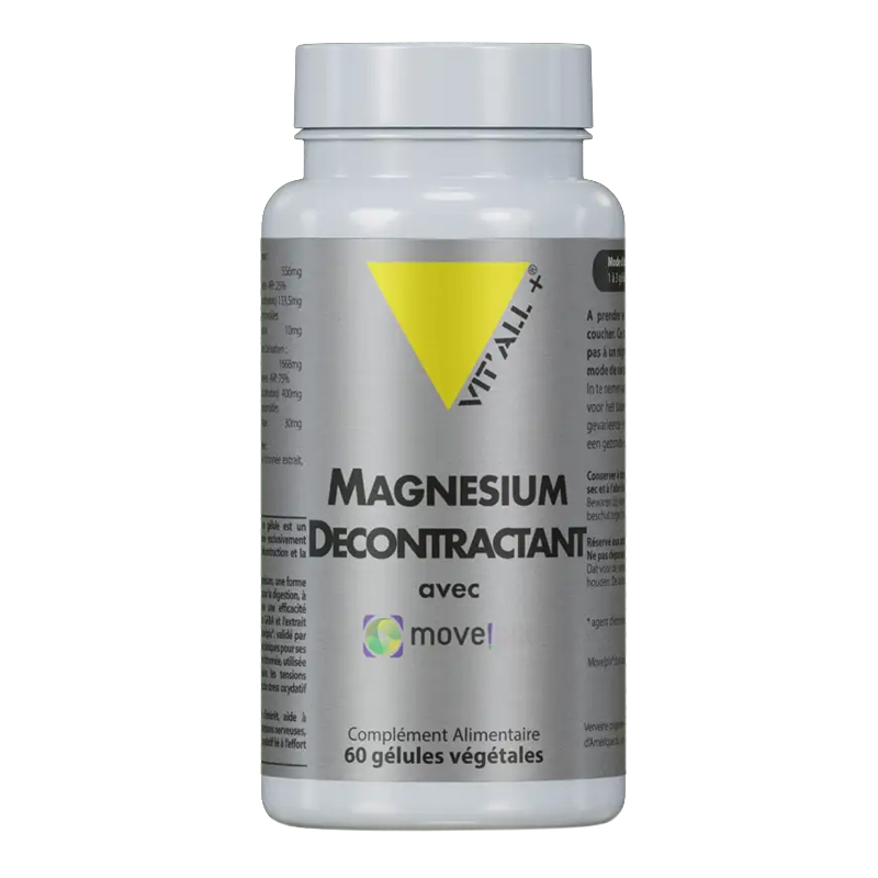 Magnésium décontractant - 60 gélules