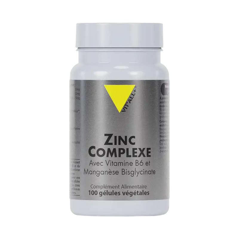 Zinc complexe - 100 gélules végétales