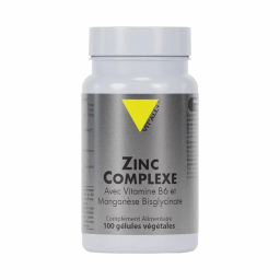 Zinc complexe - 100 gélules végétales