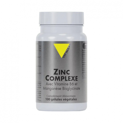 Zinc complexe - 100 gélules végétales