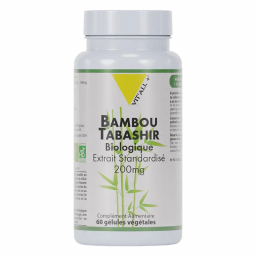 Bambou Tabashir bio - 60 gélules végétales