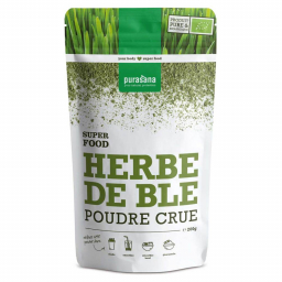 Herbe de blé bio en poudre - 200g