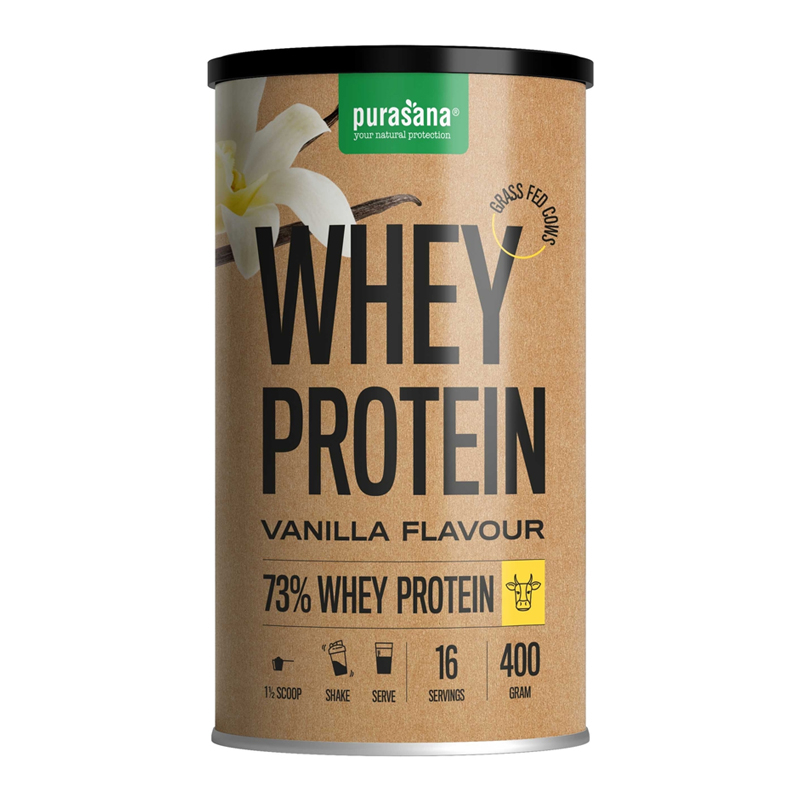 Whey - Protéine de petit lait à la vanille - 400g