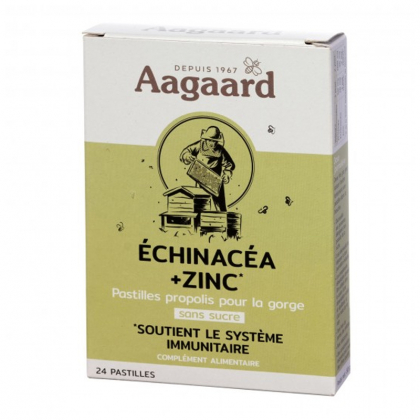 Pastilles échinacée et zinc - 24 pastilles