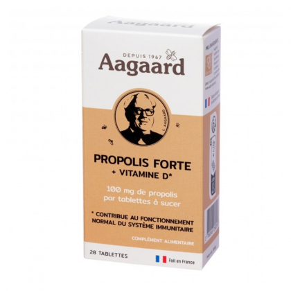 Propolis forte et vitamine D - 28 tablettes