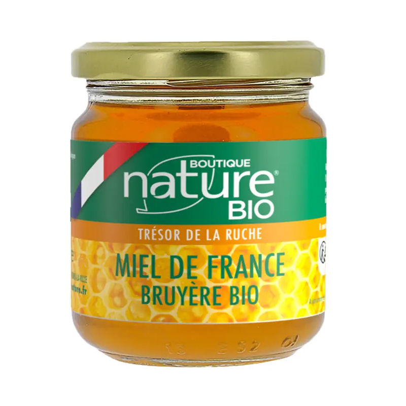 Miel de bruyère bio - Origine France - 250g