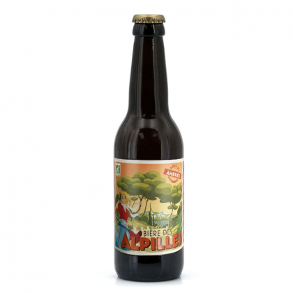Bière des Alpilles ambrée bio - 33cl