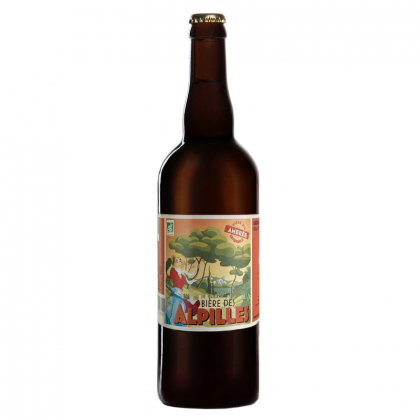 Bière des Alpilles ambrée bio - 75cl