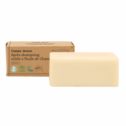 Après shampoing solide à l'huile de chanvre bio - 45g