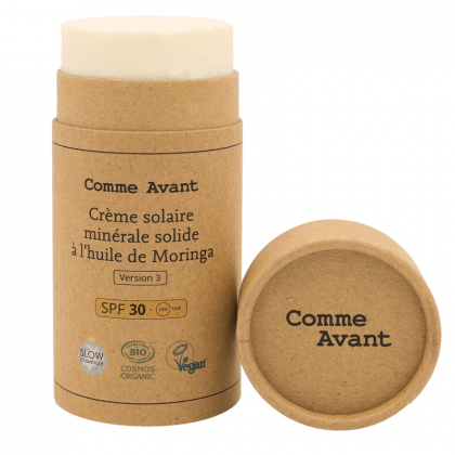 Crème solaire solide minérale SPF30 - 80g