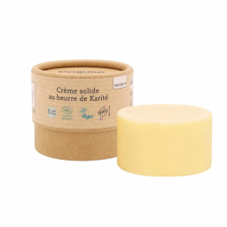 Crème solide au beurre de karité bio - 50g