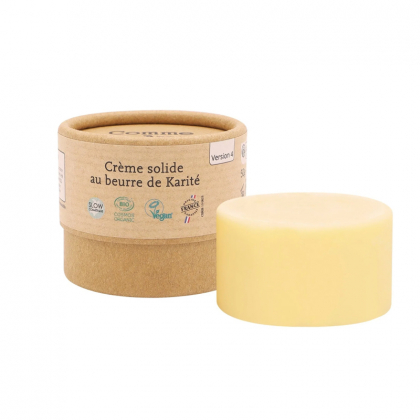 Crème solide au beurre de karité bio - 50g