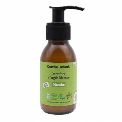 Dentifrice pâte à la menthe bio - 90ml
