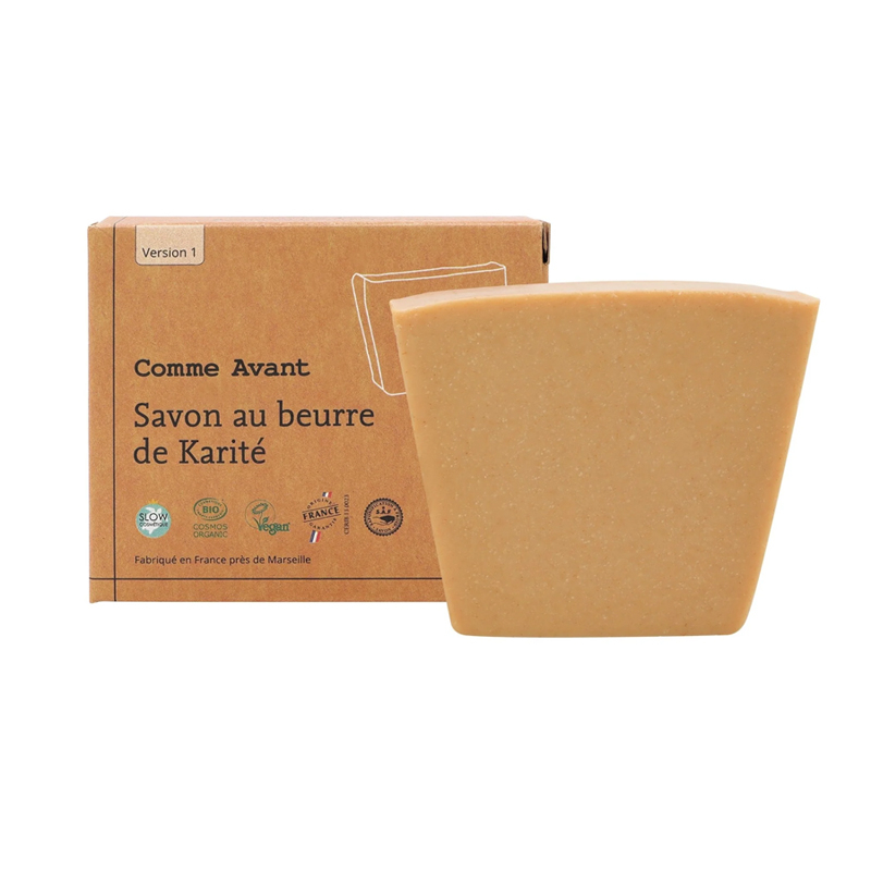 Savon pour peaux normales au beurre de karité bio - 100g