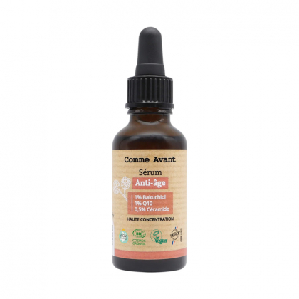 Sérum visage bio - Anti âge - 30ml