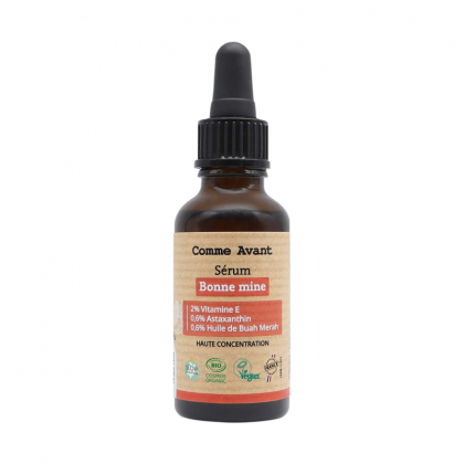 Sérum visage bio - Bonne mine - 30ml