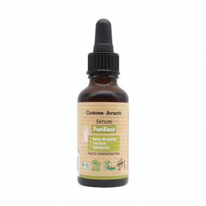 Sérum visage bio - Purifiant - 30ml