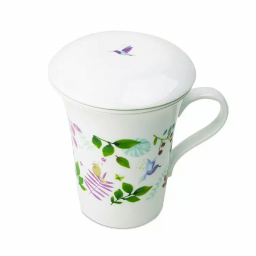 Mug tisanière Eden en porcelaine - 250ml