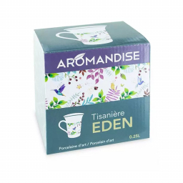 Mug tisanière Eden en porcelaine - 250ml