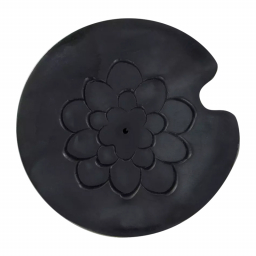 Porte encens en pierre - Lotus