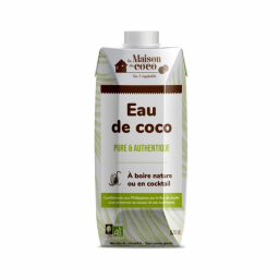Eau de coco nature bio et équitable - 50cl