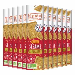 Biscuit épeautre sésame bio - Lot de 12x150g
