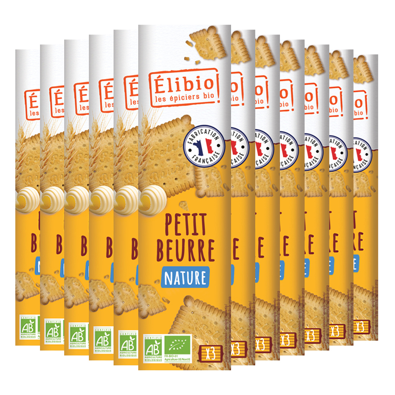 Petit beurre tradition bio - Lot de 12x150g