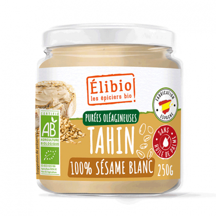 Purée de tahin bio 100% sésame blanc - 250g