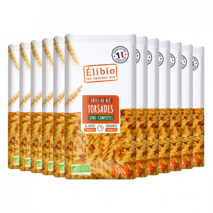 Torsades semi-complètes bio - Lot de 12x500g