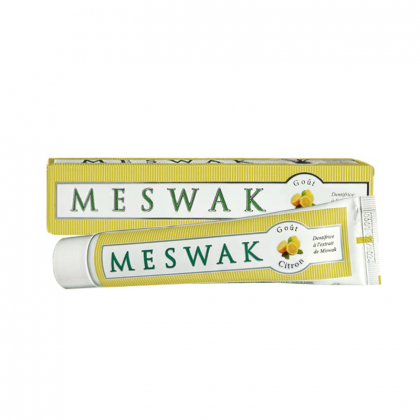 Dentifrice ayurvédique au Meswak et au citron - 100g