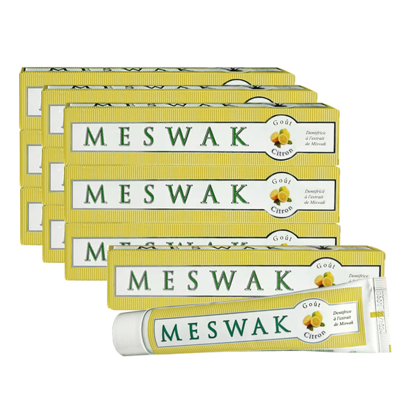 copy ofDentifrice ayurvédique au Meswak et au citron - Lot de 10x100g