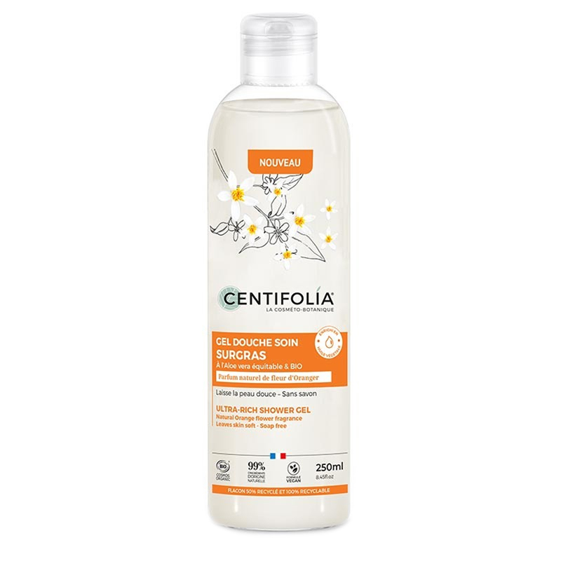 Gel douche surgras - Fleur d'oranger - 250ml