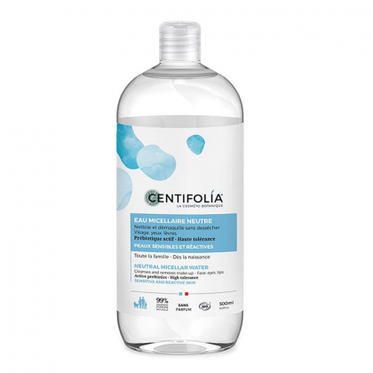 Eau micellaire neutre nettoyante - 500ml
