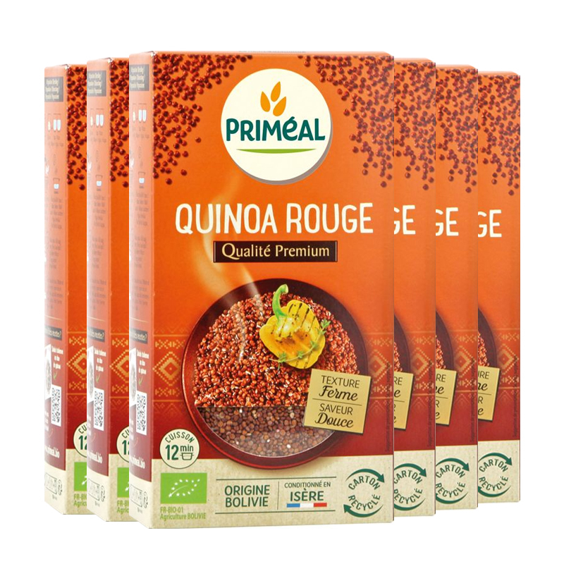Quinoa rouge bio - Lot de 6x500g
