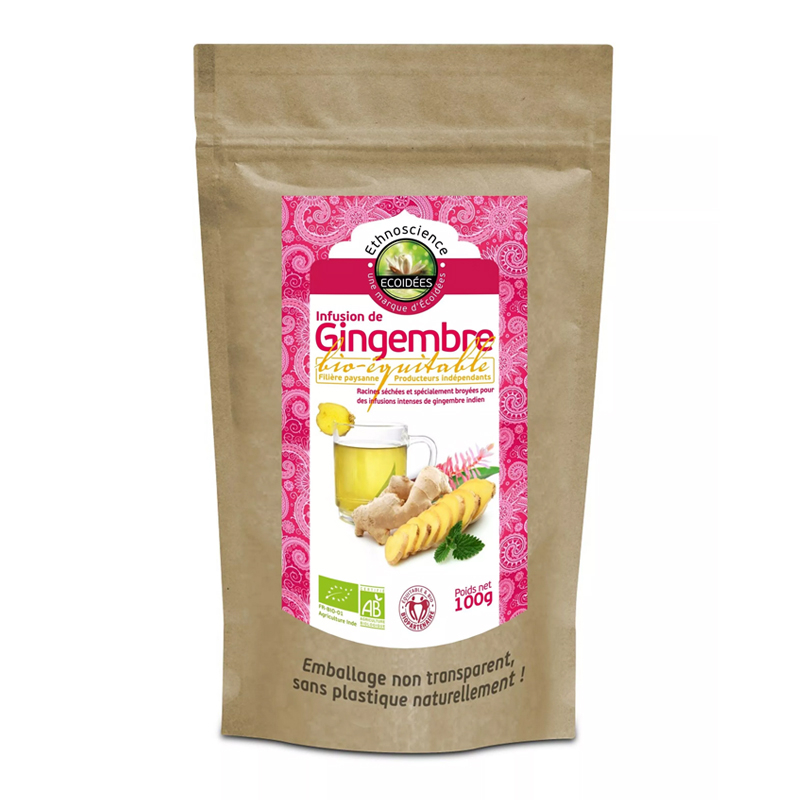 Infusion de gingembre bio - 100g