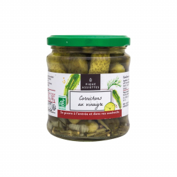 Cornichons au vinaigre bio - 37cl