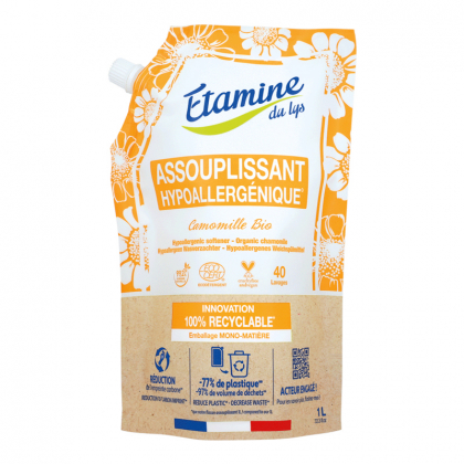 Assouplissant hypoallergénique - Camomille bio - 1L