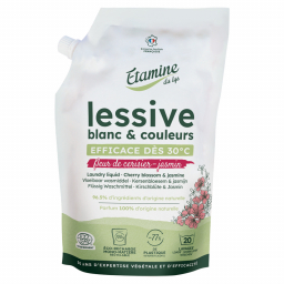 Lessive liquide écologique - Fleur de cerisier et jasmin - Doypack 1L