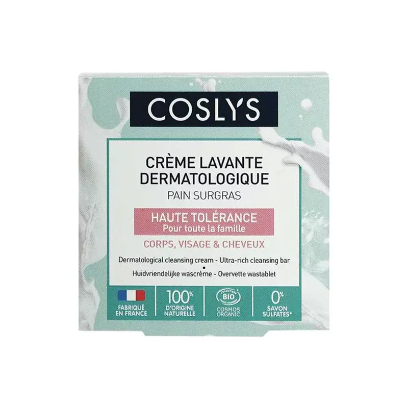 Crème lavante dermatologique solide - Haute tolérance - 85g