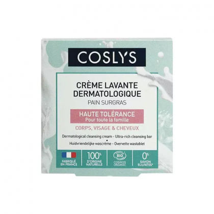 Crème lavante dermatologique solide - Haute tolérance - 85g