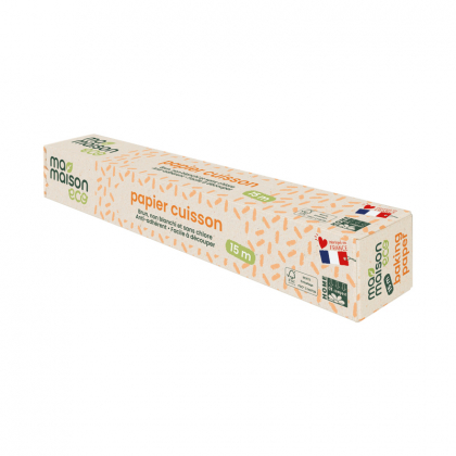 Papier cuisson brun non blanchi - 15m