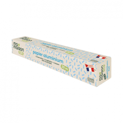 Papier aluminium 100% recyclable - 20m