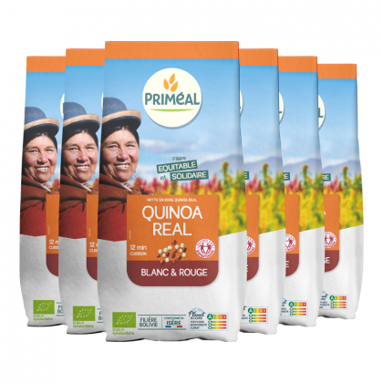 Duo de quinoas bio - Lot de 6x500g