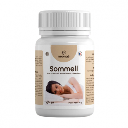 Sommeil - GABA et tryptophane - 60 gélules