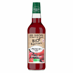 Sirop de canne à la grenadine bio - 50cl