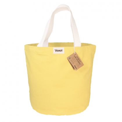 Sac cabas en fibres 100% bio - City Jaune banane