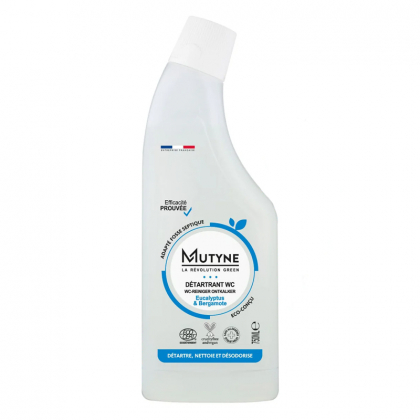 Gel WC détartrant - Eucalyptus et bergamote - 750ml