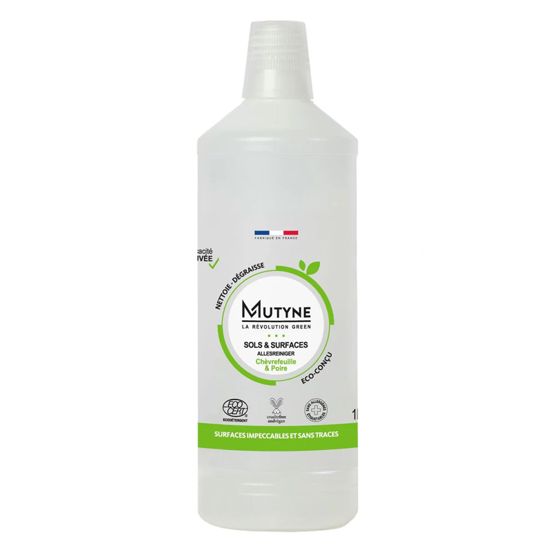 Nettoyant multisurfaces - Poire et chèvrefeuille - 1L